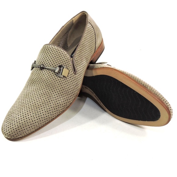 GOODMAN ?? MEN\'S BROWN SOFT SUEDE COMFORT SUMMER LOAFERS